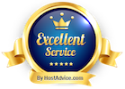 Easiest Web Hosting was awarded this badge for its excellent service.